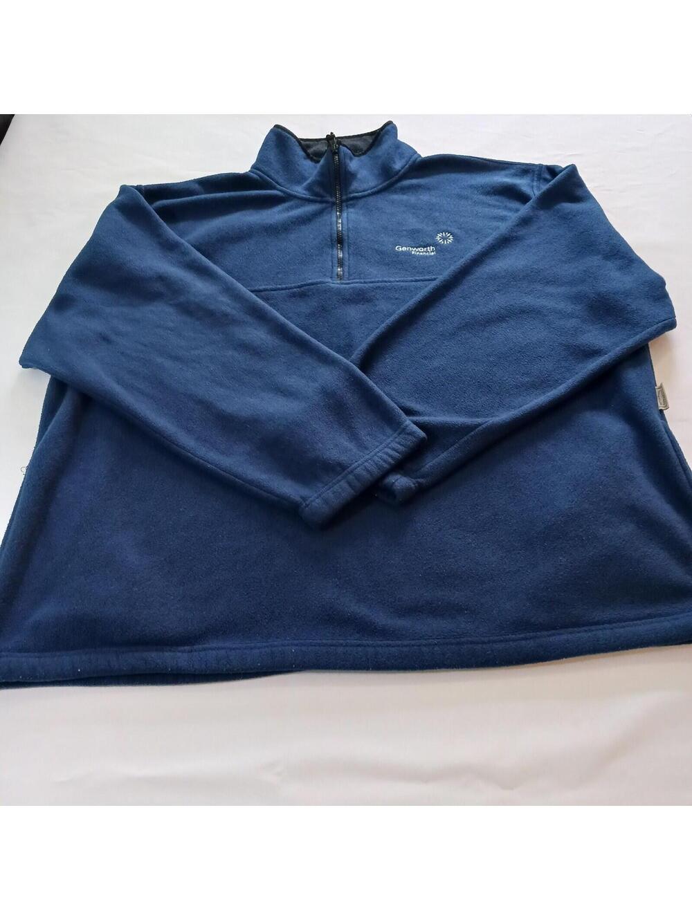 Colorado Timberline Authentic Outerwear Men's Blue Fleece Pullover Sweater XL